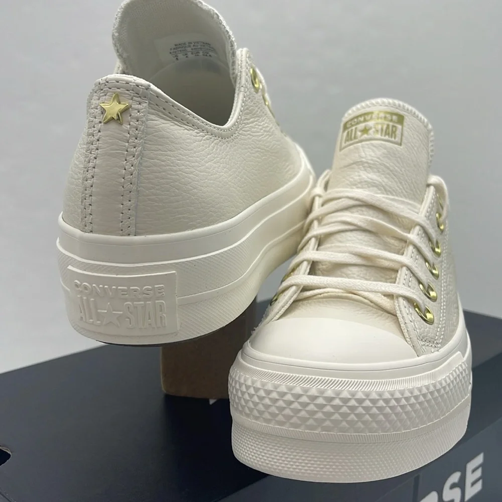Converse WMNS Platform Sneakers A12765C
CTAS LIFT OX
EGRET/EGRET/GOLD - Picture 8 of 16
